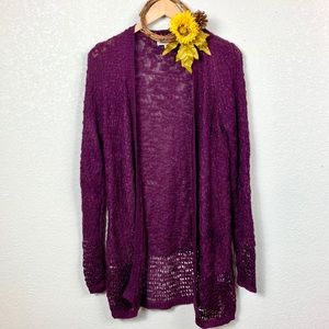 Cloud Chaser Purple Cardi